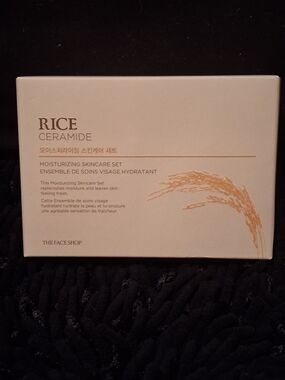 Rice Ceramide Moisturizing Skincare Set - Cream